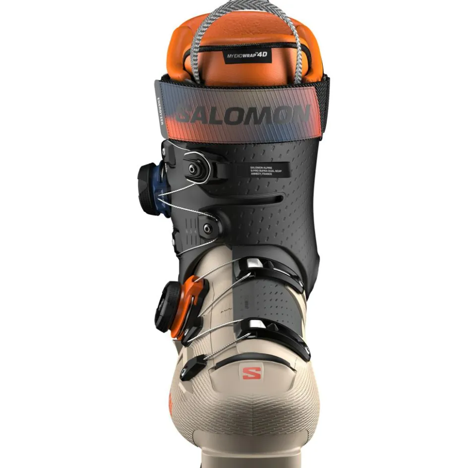 Salomon Skischoenen|Wintersport*S/Pro Supra Dual BOA 120 skischoenen heren humus black orange tiger