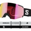 Salomon Skibrillen|Wintersport*S-View skibril Sigma poppy red black