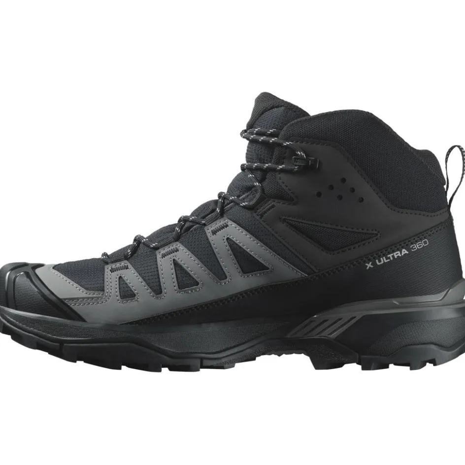 Salomon Wandelen|Wandelschoenen*X Ultra 360 GTX Mid wandelschoenen heren black magnet pewter