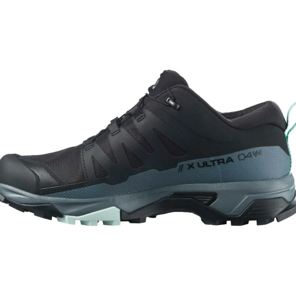 Salomon Wandelschoenen|Wandelschoenen*X Ultra 4 GTX wandelschoenen dames black stormy weather opal blue