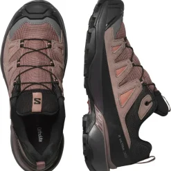 Salomon Wandelen|Wandelschoenen*X ULTRA 360 LEATHER GORE-TEX wandelschoenen dames cognac peppercorn black