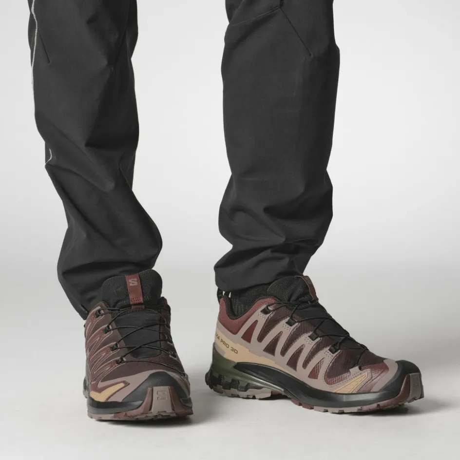 Salomon Hardloopschoenen*XA PRO 3D V9 GORE-TEX hardloopschoenen heren black coffee rum raisin olive night