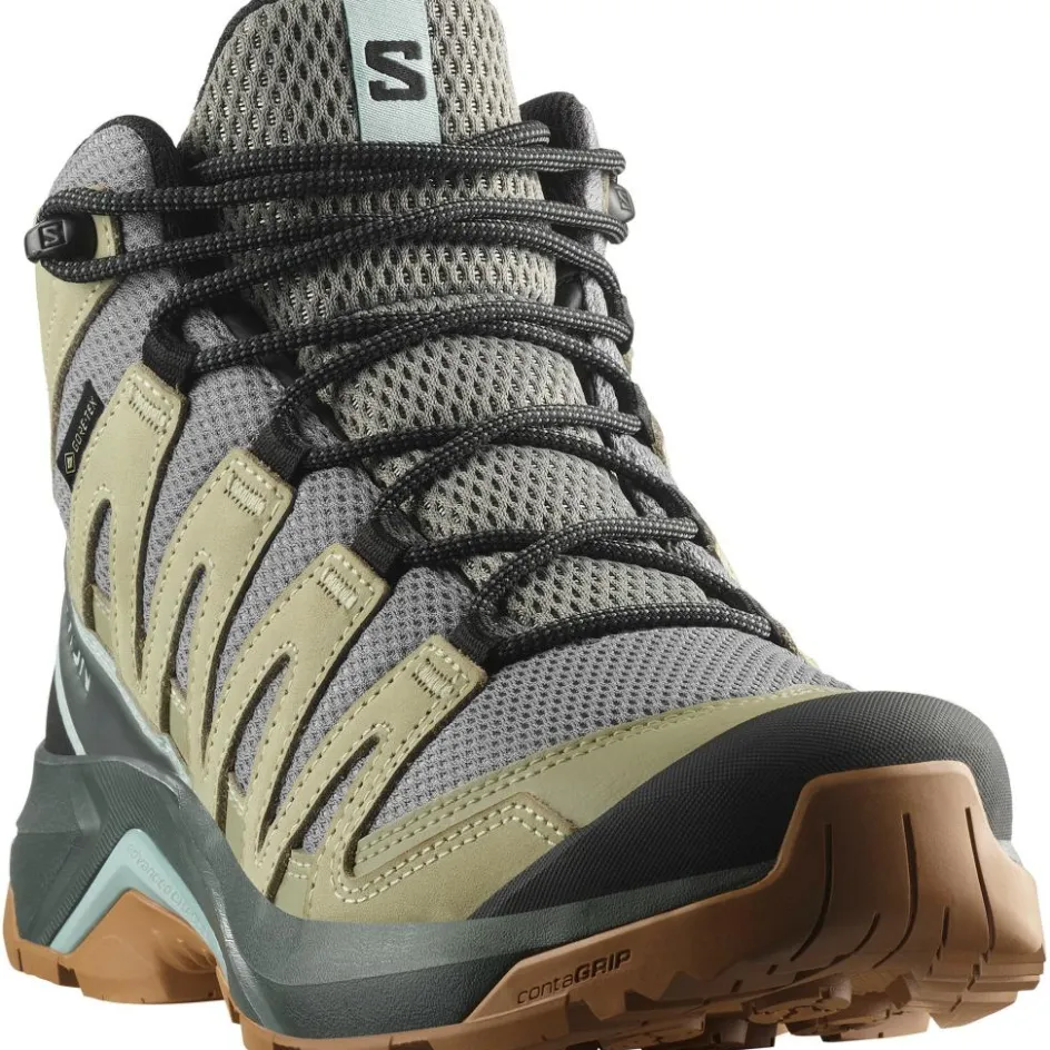 Salomon Wandelen|Wandelschoenen*X-ADVENTURE RECON MID GORE-TEX wandelschoenen dames sedona sage grass tourmaline