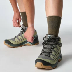 Salomon Wandelen|Wandelschoenen*X-ADVENTURE RECON MID GORE-TEX wandelschoenen dames sedona sage grass tourmaline