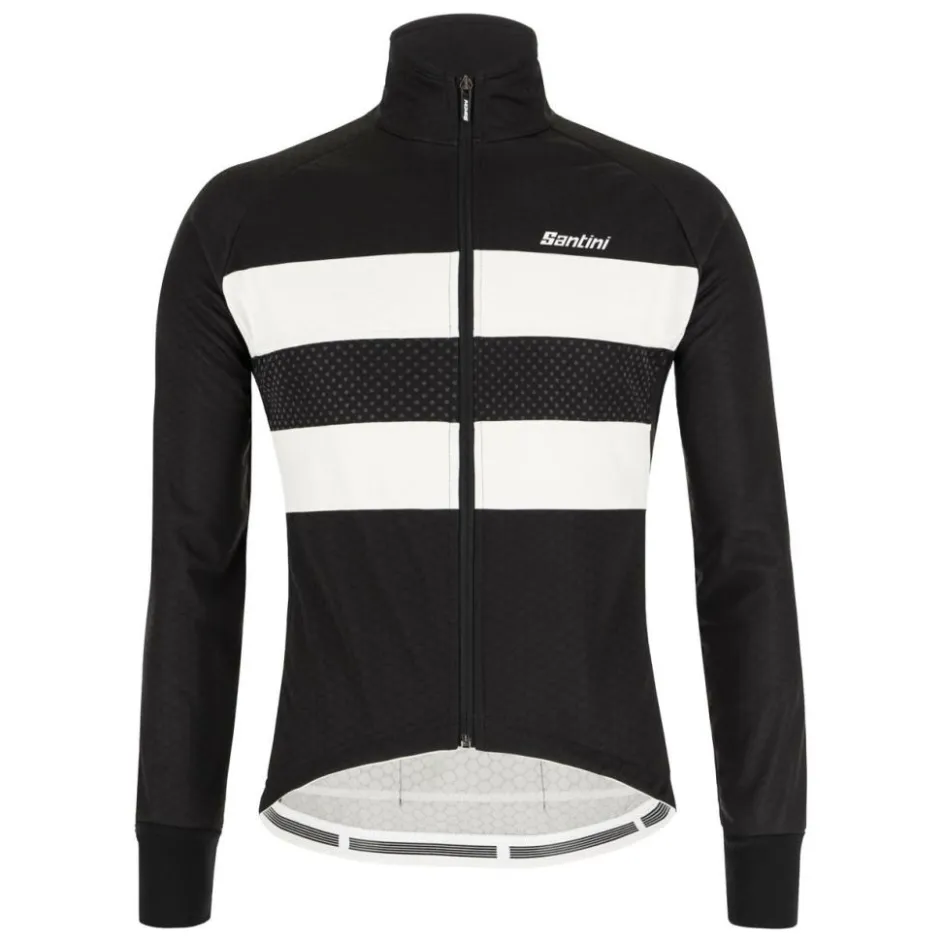 Santini Fietskleding*Colore Bengal fietsjack heren black