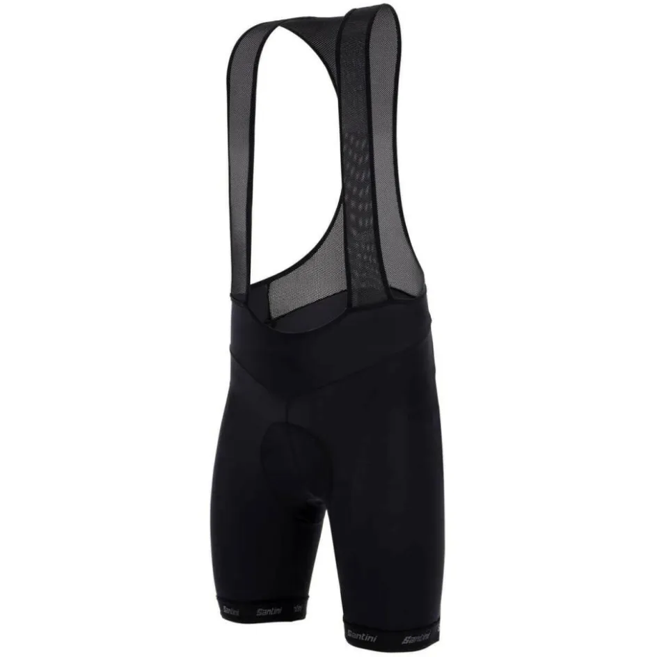 Santini Fietskleding*Cubo Bib-shorts fietsbroek heren black