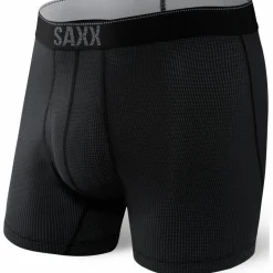 SAXX Sportondergoed*Quest QD mesh onderbroek heren black