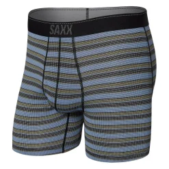 SAXX Sportondergoed*Quest QD mesh onderbroek heren solar stripe  twilight