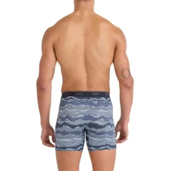 SAXX Sportondergoed*Quest Quick-Dry Mesh onderbroek heren lazy river-multi