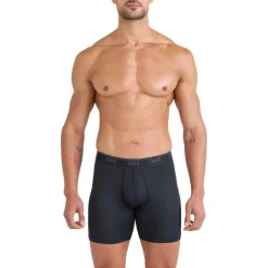 SAXX Sportondergoed*Quest Quick-Dry Mesh onderbroek heren black