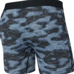SAXX Sportondergoed*Quest Quick-Dry sportonderbroek heren waterdrop camo black