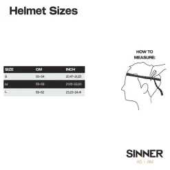 Sinner Skihelmen|Wintersport*Combi-pack CREST skihelm met Toxic skibril black