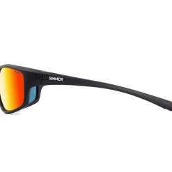 Sinner Zonnebrillen*Fonds Sintec zonnebril brown red oil matte black