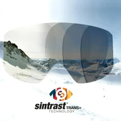Sinner Skibrillen|Wintersport*MOHAWK skibril SINTEC trans+ matte black