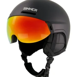Sinner Skihelmen|Wintersport*MONTBLANC VISOR skihelm black