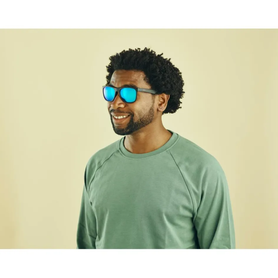 Sinner Zonnebrillen*Rockford zonnebril smoke icy blue oil matte black