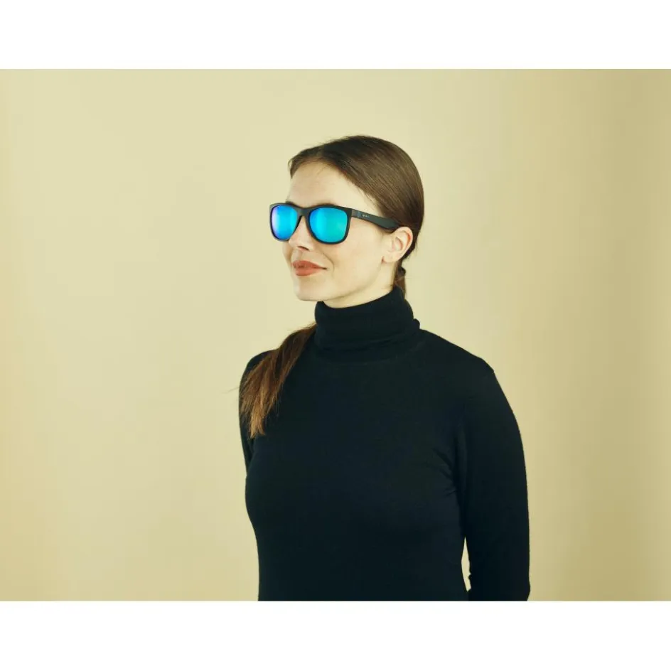 Sinner Zonnebrillen*Rockford zonnebril smoke icy blue oil matte black