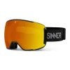 Sinner Skibrillen|Wintersport*SNOWFLAKE skibril orange mirror black