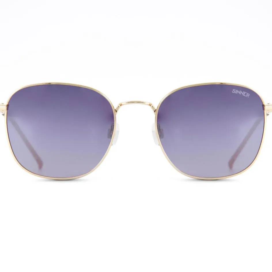 Sinner Zonnebrillen*Sutro Sintec zonnebril gold tote metal