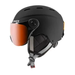 Sinner Skihelmen|Wintersport*TYPHOON VISOR skihelm matte black red
