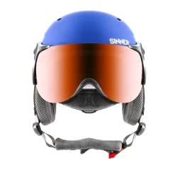 Sinner Skihelmen|Wintersport*TYPHOON VISOR skihelm matte blue