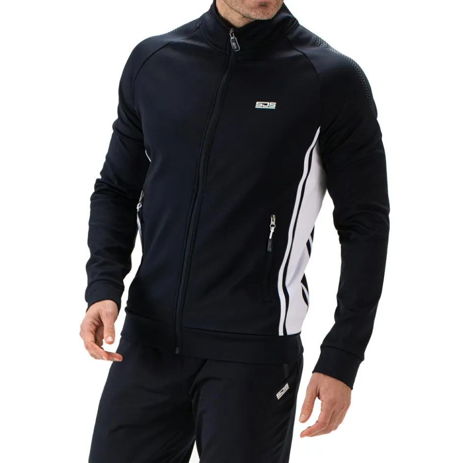 Sjeng Sports Tenniskleding* Aldwin trainingsjack heren dark blue