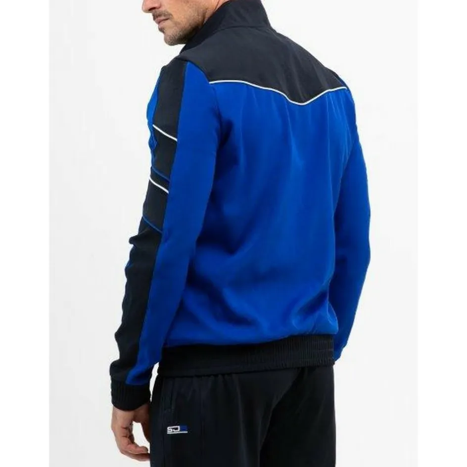 Sjeng Sports Tenniskleding* Alistar trainingsjack heren blue neon