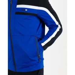 Sjeng Sports Tenniskleding* Amar trainingsjack heren blue neon