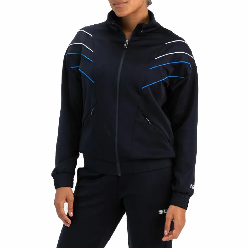 Sjeng Sports Tenniskleding* Ana trainingsjack dames dark blue