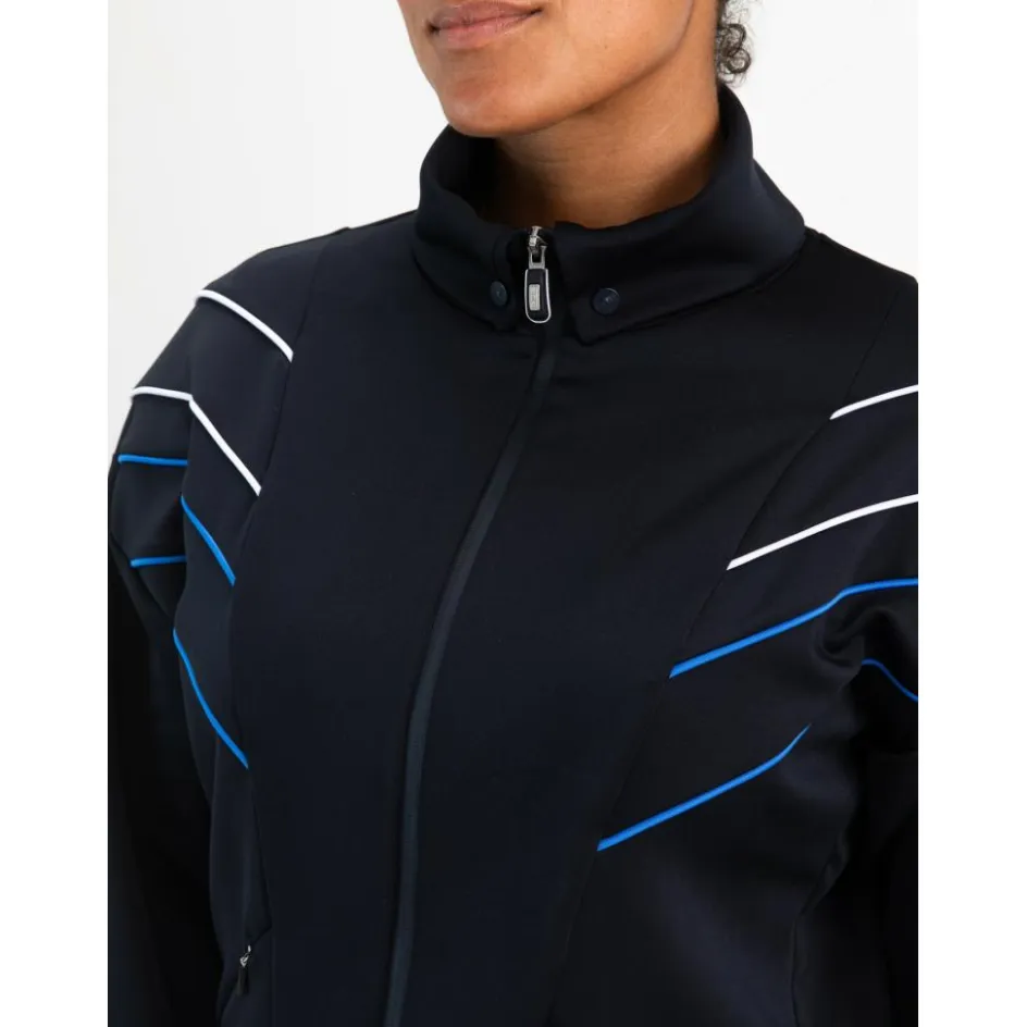 Sjeng Sports Tenniskleding* Ana trainingsjack dames dark blue