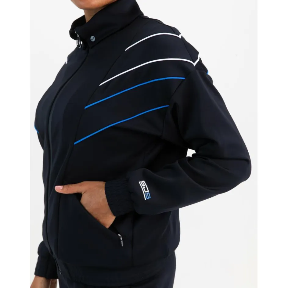 Sjeng Sports Tenniskleding* Ana trainingsjack dames dark blue