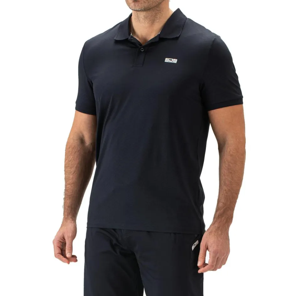 Sjeng Sports Tenniskleding* Blade tennispolo heren dark blue
