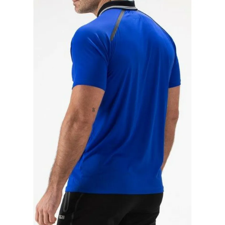 Sjeng Sports Tenniskleding* Brandon tennispolo heren profond cobalt