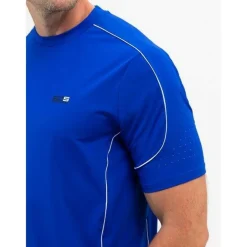 Sjeng Sports Tenniskleding* Brayen tennisshirt heren blue neon