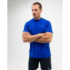 Sjeng Sports Tenniskleding* Brayen tennisshirt heren blue neon