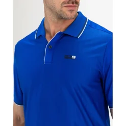 Sjeng Sports Tenniskleding* Cense tennispolo heren blue neon