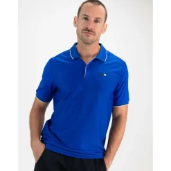Sjeng Sports Tenniskleding* Cense tennispolo heren blue neon