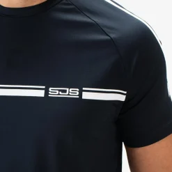 Sjeng Sports Tenniskleding* Coster tennisshirt heren dark blue