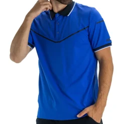 Sjeng Sports Tenniskleding* Hyde tennispolo heren blue neon