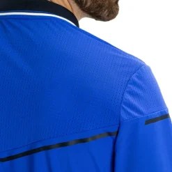 Sjeng Sports Tenniskleding* Hyde tennispolo heren blue neon