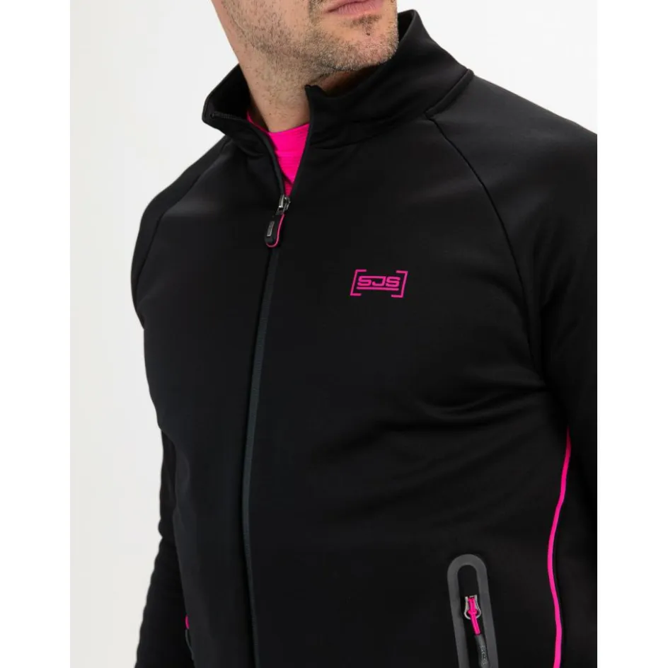 Sjeng Sports Tenniskleding* Oran trainingsjack heren black