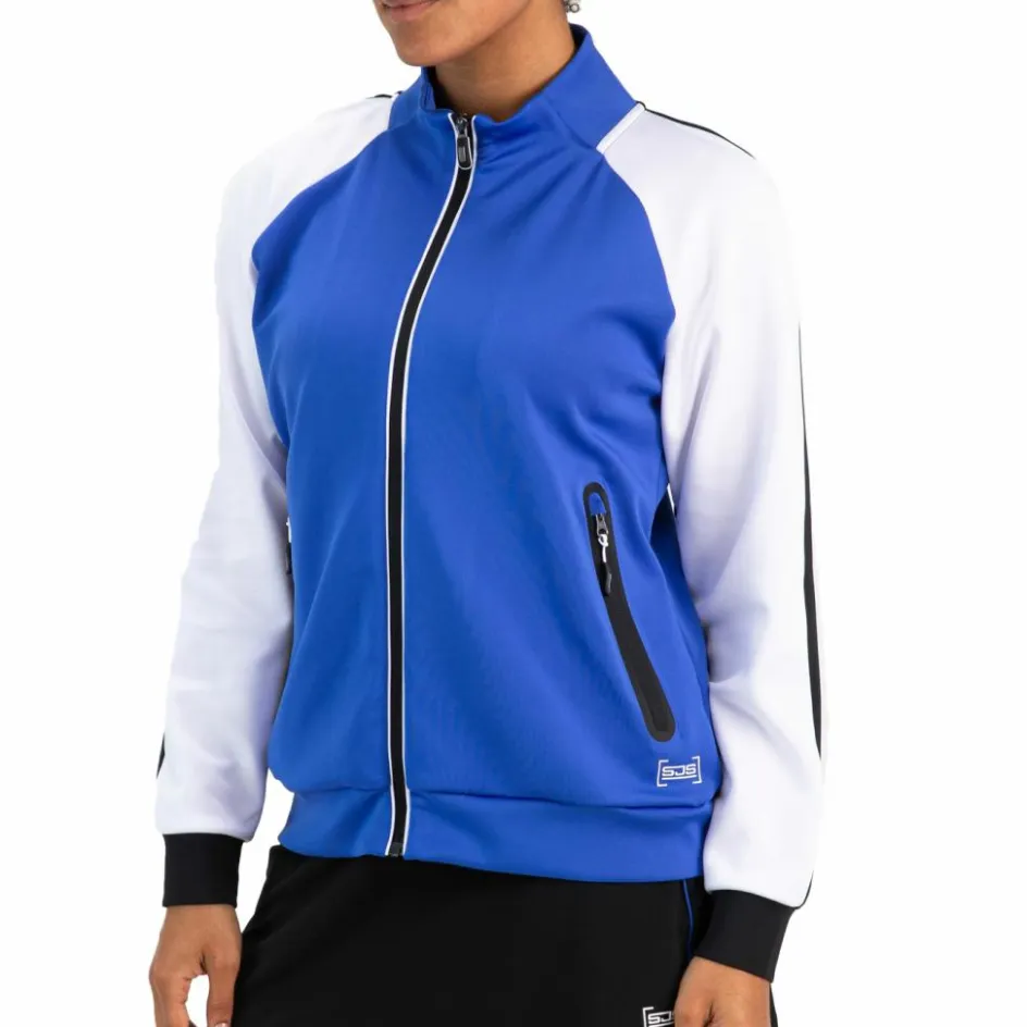 Sjeng Sports Tenniskleding* Oriana trainingsjack dames blue lotus
