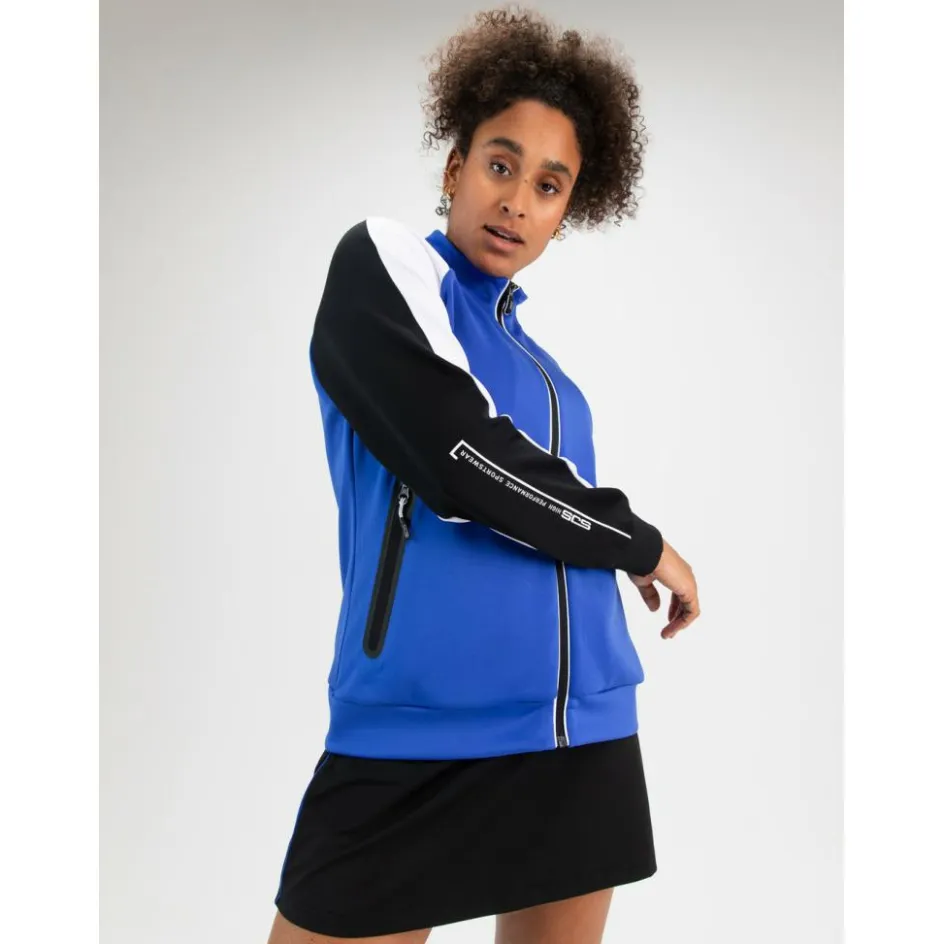 Sjeng Sports Tenniskleding* Oriana trainingsjack dames blue lotus