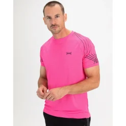 Sjeng Sports Tenniskleding* Sancho tennisshirt heren pink glo