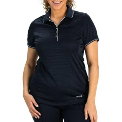 Sjeng Sports Shirts, Polo's & Blouses* Slam plus size tennispolo dames dark blue