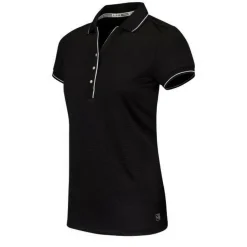 Sjeng Sports Tenniskleding* Slam tennispolo dames black
