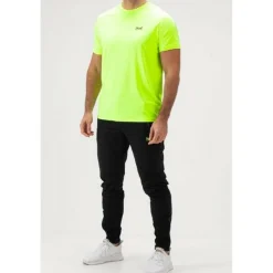 Sjeng Sports Tenniskleding* Uberto tennisshirt heren acid yellow
