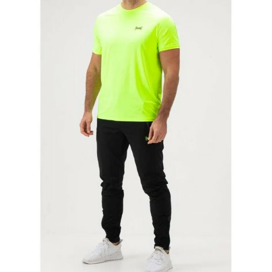 Sjeng Sports Tenniskleding* Uberto tennisshirt heren acid yellow