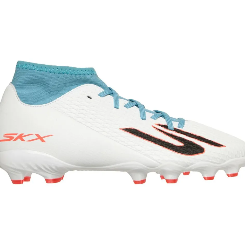 Skechers Voetbalschoenen*SKX_2 High MG voetbalschoenen junior white turquoise pink