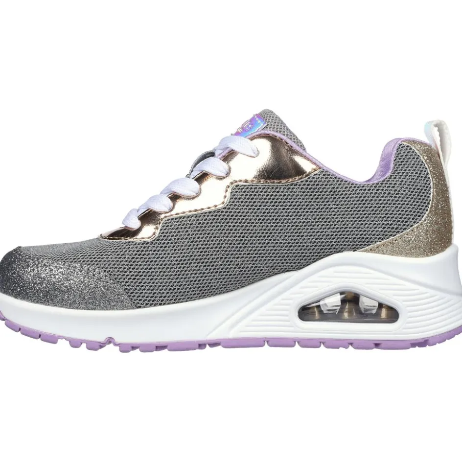 Skechers Schoenen*Uno Starry Vibe schoenen junior gunmetal multi